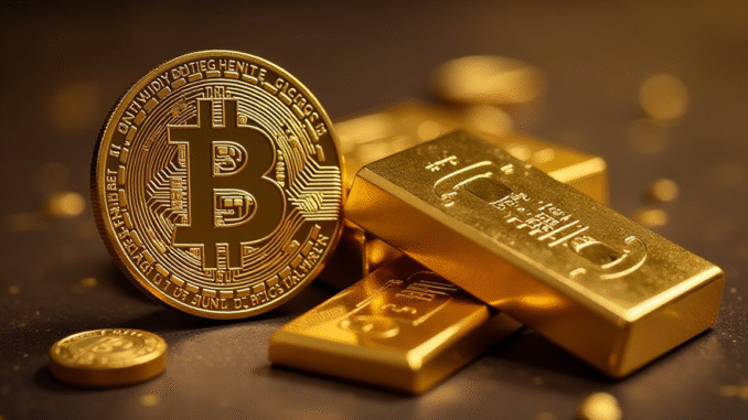 Bitcoin and Gold