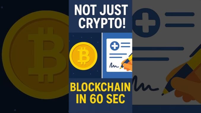 Blockchain Explained: The 30 Second Solution  #blockchain #crypto