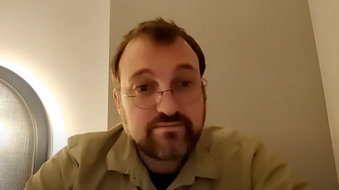 Cardano news Charles Hoskinson