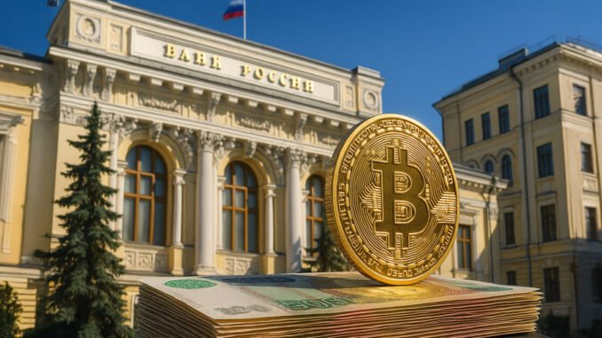 Central Bank of Russia rates Bitcoin the top global investment since 2022