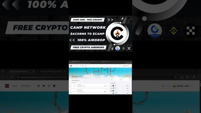Click ▶️ To Watch Full Video | Camp Network Airdrop Guide 🔥 | Earn Free $CAMP Tokens