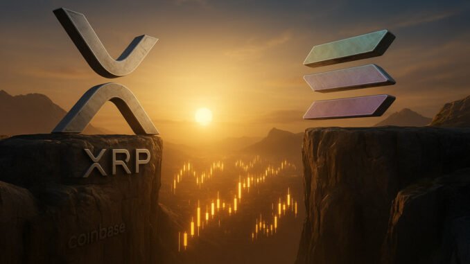 Coinbase adds 24/7 trading for XRP and Solana futures amid derivatives expansion