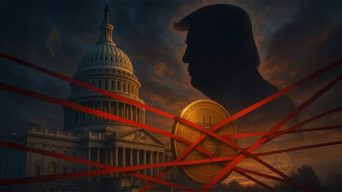 Concerns over Trump's conflict of interest are slowing the progress of broader crypto policy