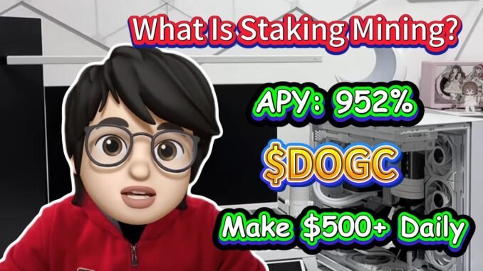 Crypto Bull Market Guide: Stake DOGC Token Project & Earn 952% APY