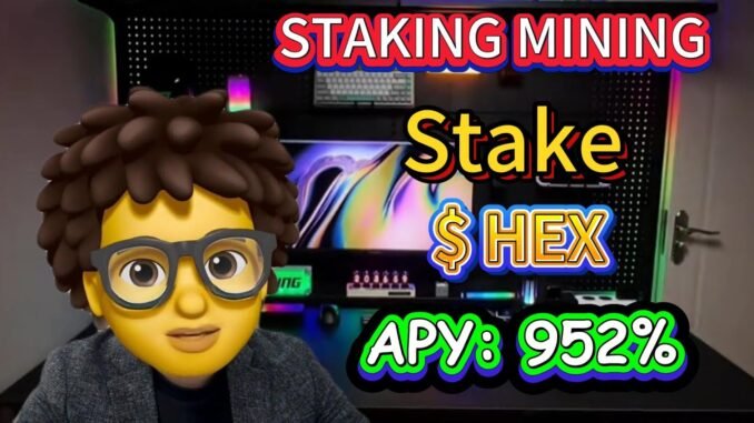 Crypto Bull Market Guide: Stake HEX Token Project & Earn 952% APY