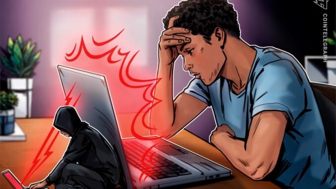 Crypto investor loses $2.6M in stablecoins in double phishing scam