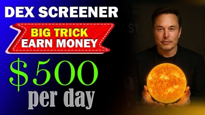 Dexscreener New Strategy - How to Track Memecoin Insider Twitter Accounts - Dexscreener Kaise Use