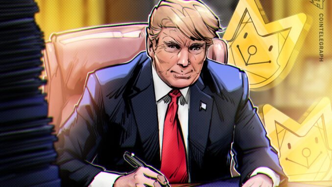 Donald Trump gives conflicting answers over memecoin profits