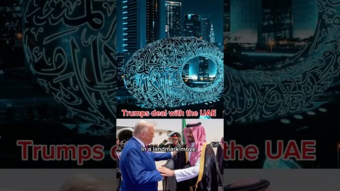 Donald Trump’s AI tech deal with the UAE #nvidia #tech #UAE #US #news #politics #Trump #short #news