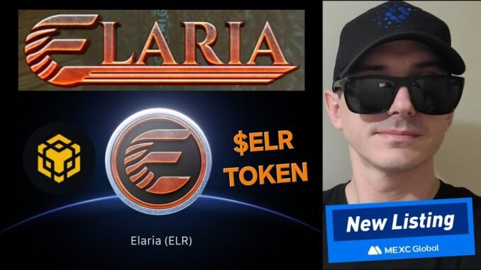 $ELR - ELARIA TOKEN CRYPTO COIN HOW TO BUY MEXC GLOBAL BNB BSC BLOCKCHAIN PANCAKESWAP ELR DEX CEX