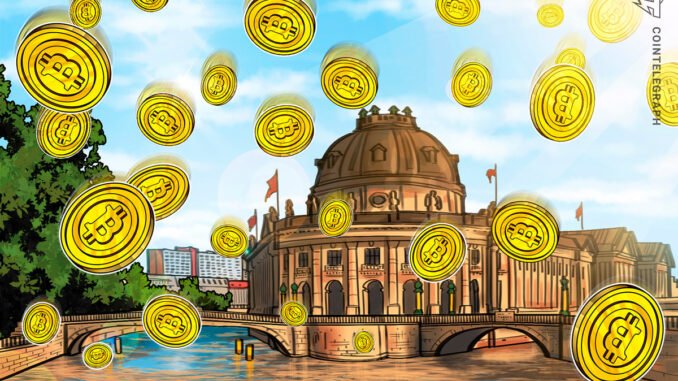 German gov’t missed out on $2.3B profit after selling Bitcoin at $57K