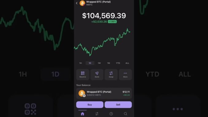Hold $BUI get airdropped Bitcoin (WBTC) Bitcoin Universal Income #phantomwallet #dexscreener