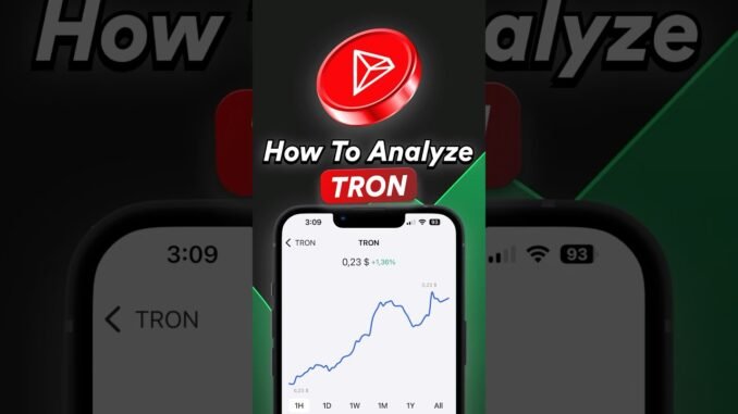 How To Analyze Tron and TRC20 Tokens Price In Crypto Wallet?