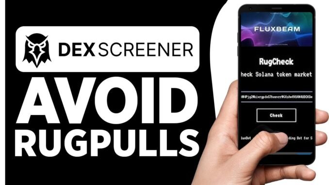 How To Filter Dexscreener To Avoid Rugpulls (2025)