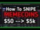 How To Snipe Newly Launch Memecoins Like A Pro