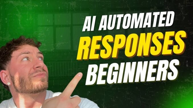 How to Automate Email, SMS, and DM Responses with AI – Beginner’s Step-by-Step Guide