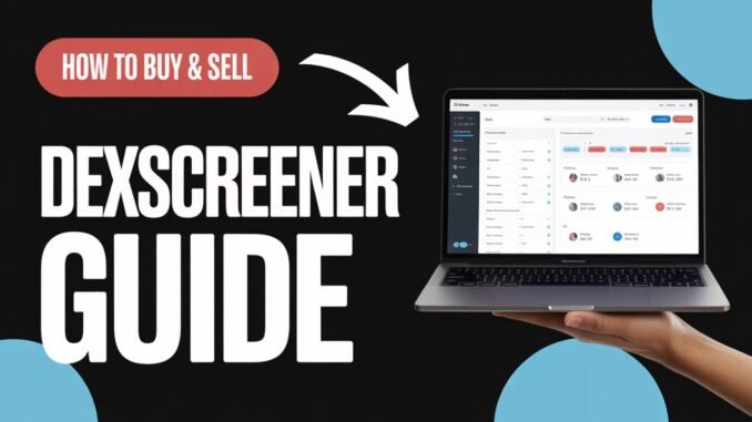 How to Buy & Sell on DEXSCREENER – Easy Crypto Trading Guide for Fast Results