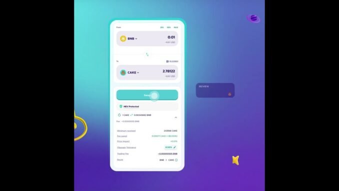 How to Swap on PancakeSwap Infinity