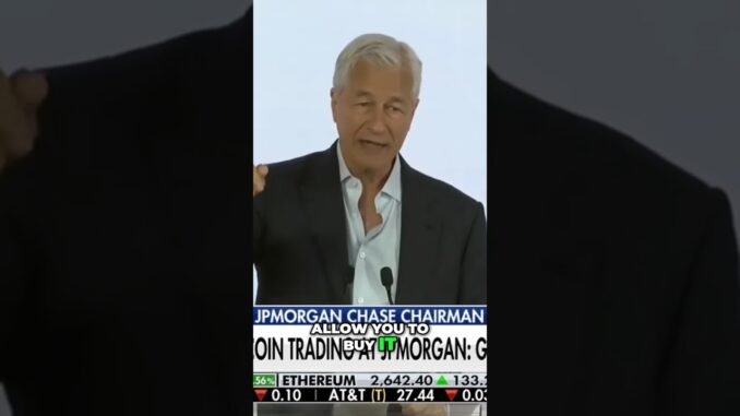 Jamie Dimon's SHOCKING Bitcoin Flip-Flop! You Won't Believe It!