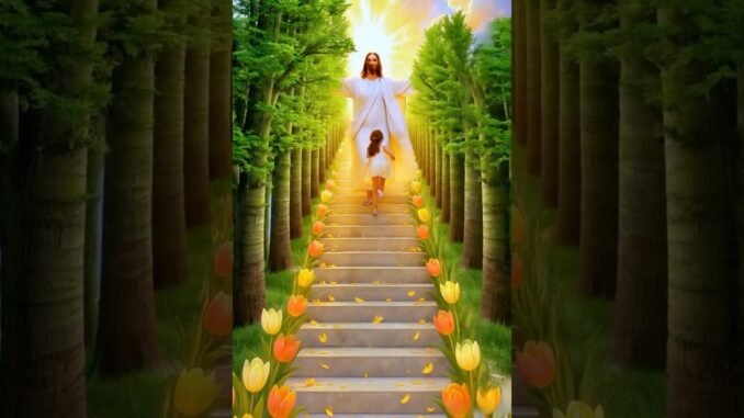 ❤️Jesus saves,loves,and guides🙏 #jesus  #lord #ai  #shorts #viralvideo