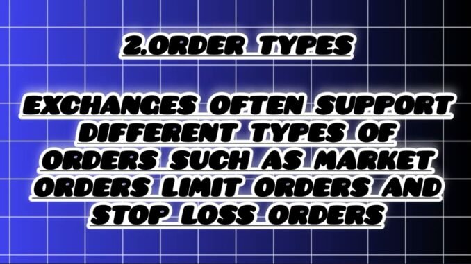 Key features of crypto exchanges // cryptocurrency for beginners