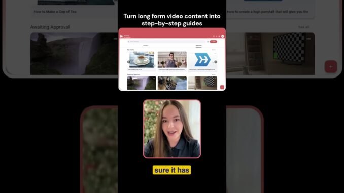 Knowby AI  Instructions Platform Turns Videos into Step-By-Step Guides Easily #ai #sops #onboarding