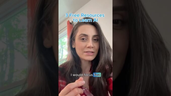 Learn AI from Scratch (No Tech Background Needed) – 3 Free Resources You Need in 2025