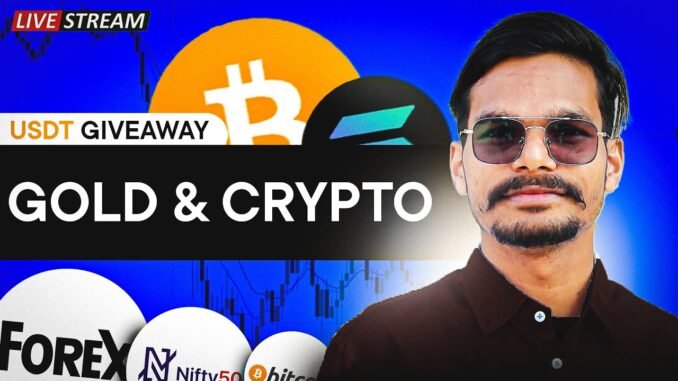 Live Crypto Trading | BTC, Gold, Memecoins & More | 27/05 #livetrading