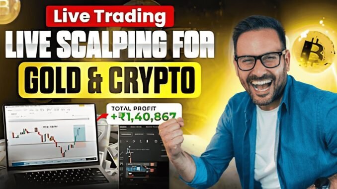 Live Crypto Trading | Bitcoin & Gold | 18 MAY | #goldtrading #cryptotrading #bitcoin