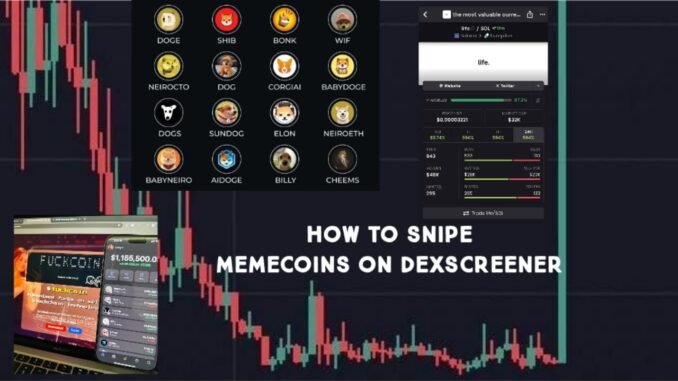 MEMECOINS TRADING - Identify and Trade Alpha Memes | MEMECOINS ON DEXSCREENER
