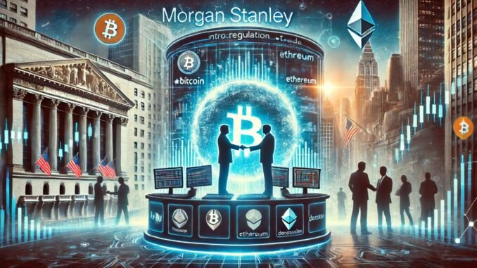 Morgan Stanley Introduces Crypto Trading On E*Trade Amid Trump’s Deregulation Crypto