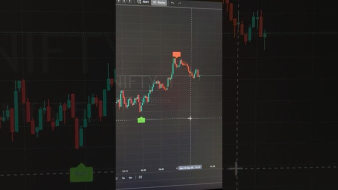 NIFTY trading with 100x leverage on binance futures #shorts #crypto #binance #trading