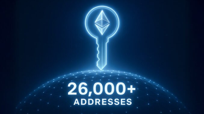 Over 26,000 Ethereum wallets integrate Pectra upgrade features driving smart wallet adoption