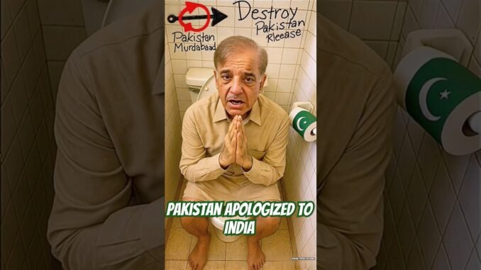 Political Titans Clash Pakistan apologized to India😎#ytshorts #india #pakistan #ai #news #viralvideo