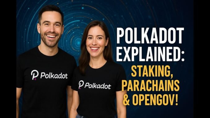 Polkadot crypto|  A Complete Guide to the Interoperable Blockchain, DOT Staking #polkadot #podcast