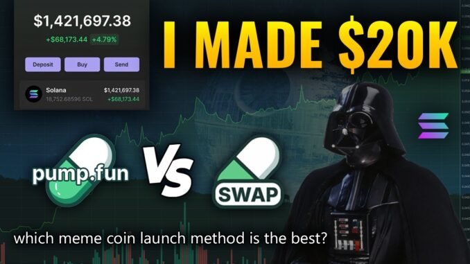 Pump.fun vs PumpSwap – Which Solana Meme Coin Launch Wins?
