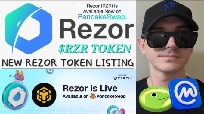 $RZR - REZOR OFFICIAL TOKEN CRYPTO COIN HOW TO BUY RZR BNB BSC BLOCKCHAIN PANCAKESWAP BIMHX CEX DEX