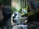 "🐰 Rabbit & 🐱 Cat's Adventure!"   #ai #trending