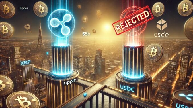 Ripple Attempts $5 Billion Takeover Of USDC Issuer Circle, Bid Ripple