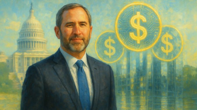 Ripple CEO warns of US falling behind without stablecoin regulation