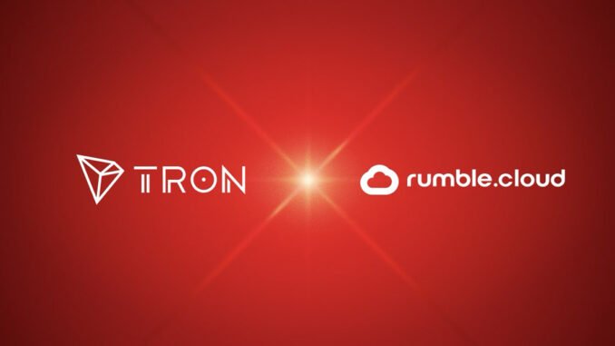 Rumble Cloud Enters Strategic Collaboration with TRON