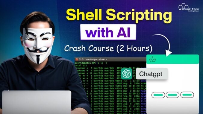 Shell Scripting with AI Full Course for Beginners (Crash Course)