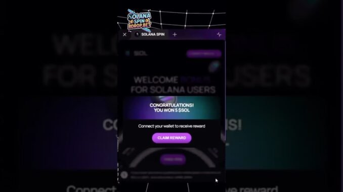 Solana Free Airdrop Guide #Crypto #Airdrop