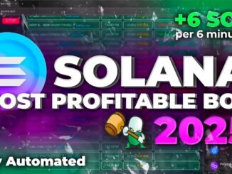 Solana Sniper BOT for Auto Snipe Memecoin on PumpFun | I Tried a Crypto Trading bot = Profit +6 Sol