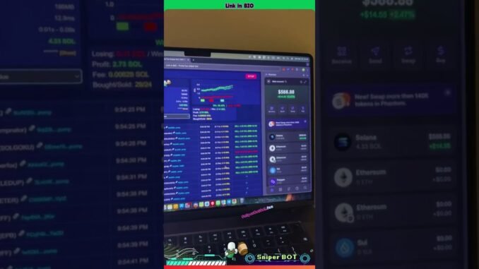 Solana Sniper Bot 2025: Catch New Pump Fun Coins Early | MEV Bot Live Demo