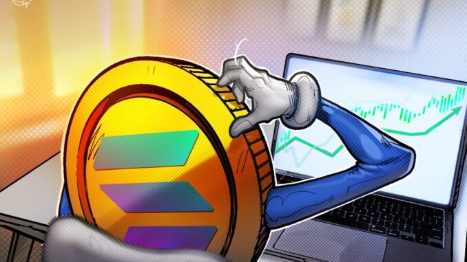 Solana bull flag, rising stablecoin market cap hint at SOL Solana bull flag, rising stablecoin market cap hint at SOL price rally to $220