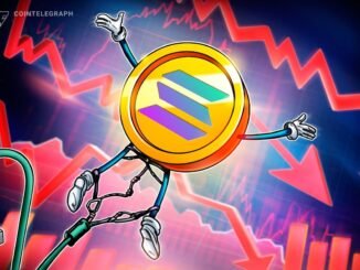 Solana rally capped by SOL token unlock and memecoin decline