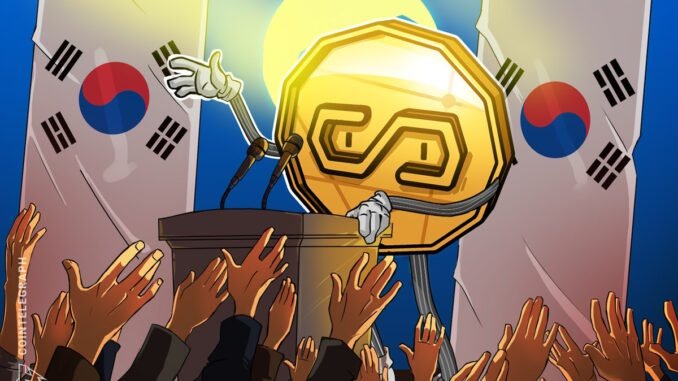 South Korean presidential front-runner proposes won-based stablecoin