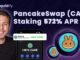 Stake PancakeSwap 🚀 A Step by Step Guide to Staking $CAKE for 572% APR
