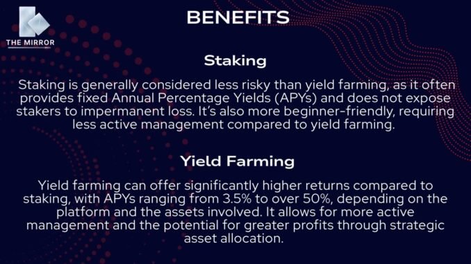 Staking & Yield Farming Explained Visually! | Beginner-Friendly Crypto Guide 🌐💸